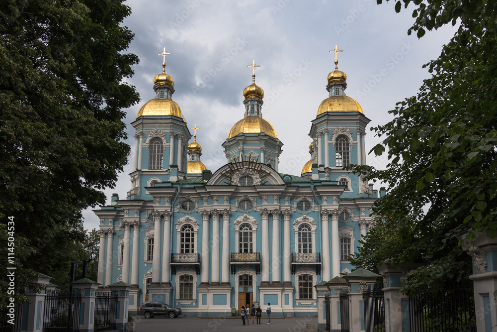 Nikolsky cathedral/Nikolsky cathedral, St Peterburg, Russia