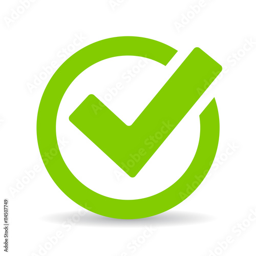 Green tick icon