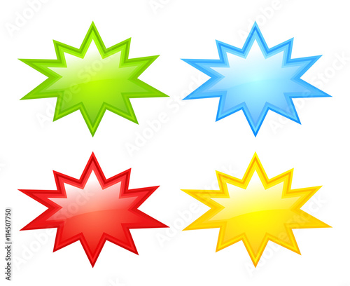 Color star icons