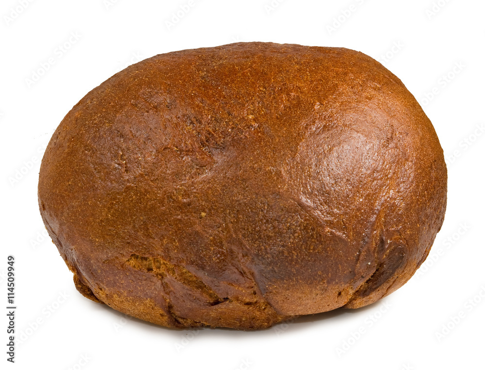 Isolated image of bread close-up Isolated image of bread close-up