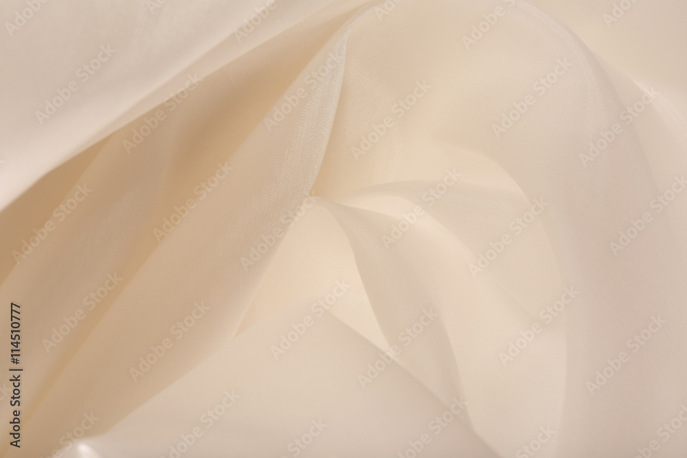 Obraz premium champagne-colored silk