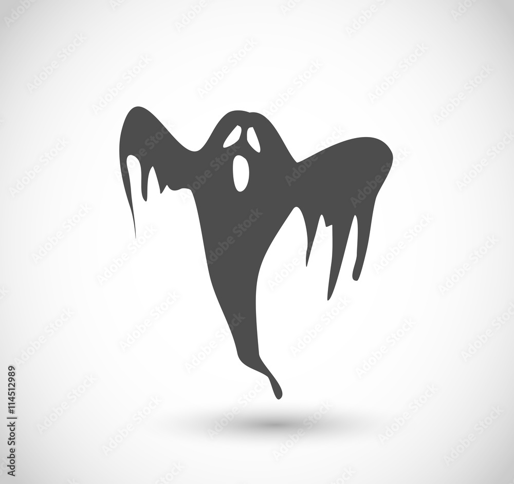 Ghost icon vector Ghost icon vector