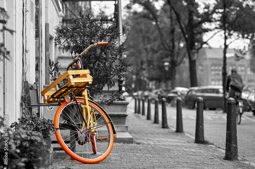 Photography Amsterdam Vintage Bike Black and White