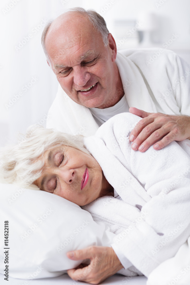Sweet morning with the same loved one for long time Sweet morning with the same loved one for long time