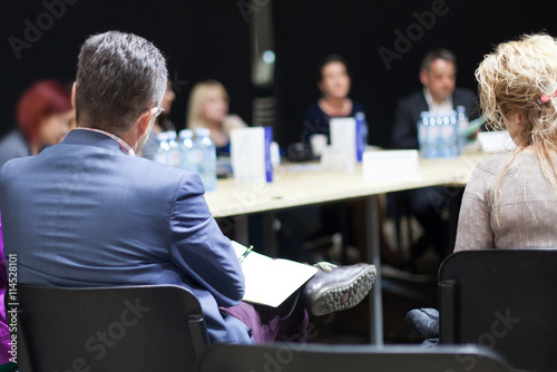 Fototapet business debate