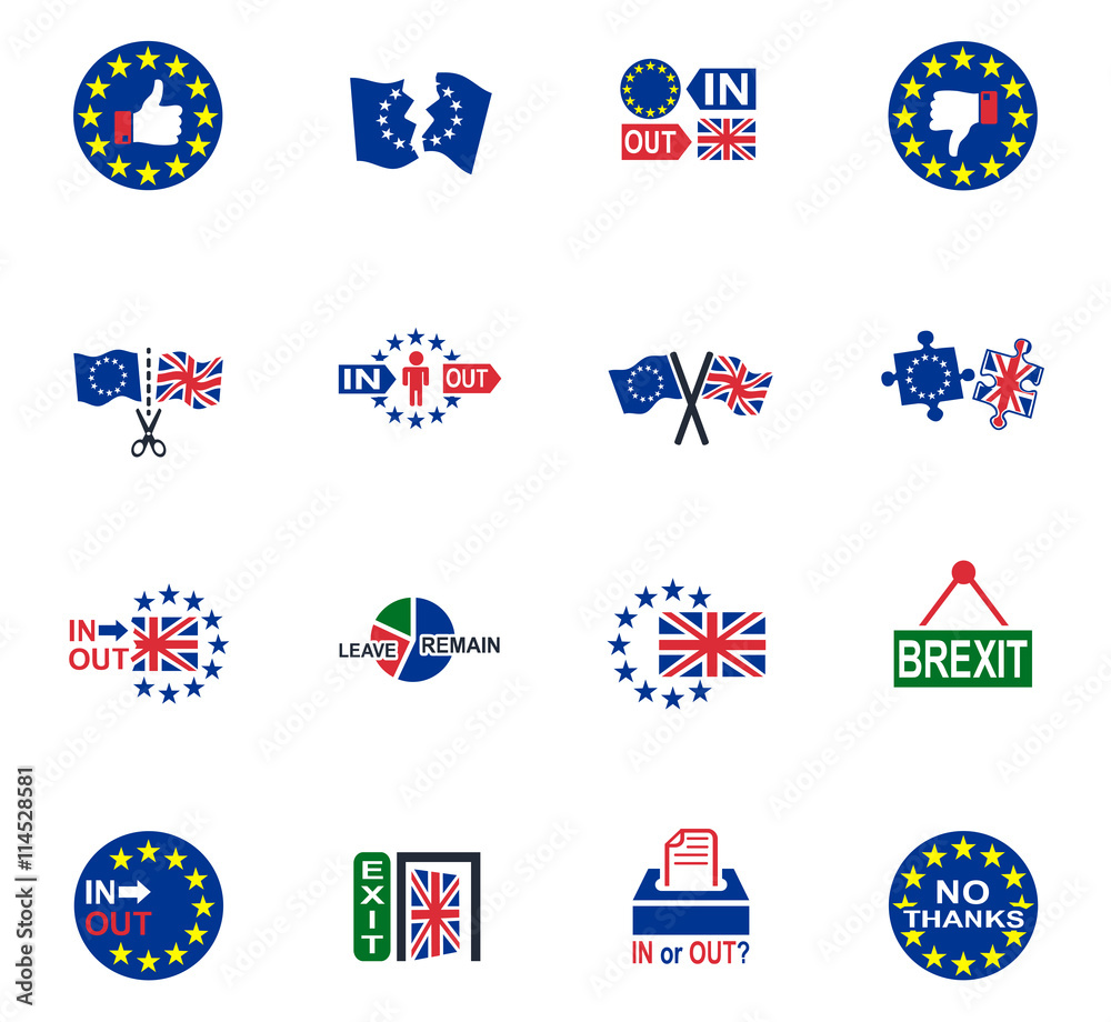 vector symbol of brexit