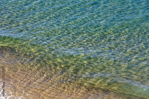 Sea water surface background. © wildman