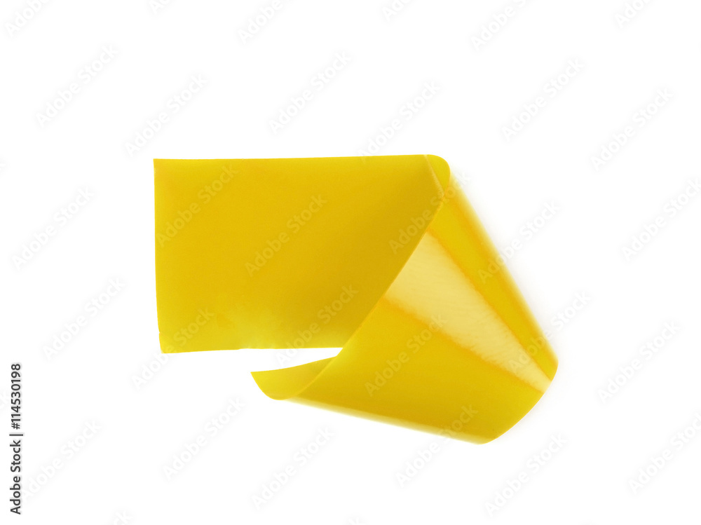 Single piece of insulating tape isolated Single piece of insulating tape isolated