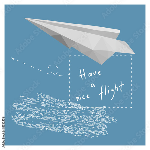 plane card