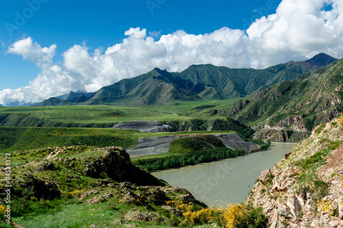 Altai Mountain River