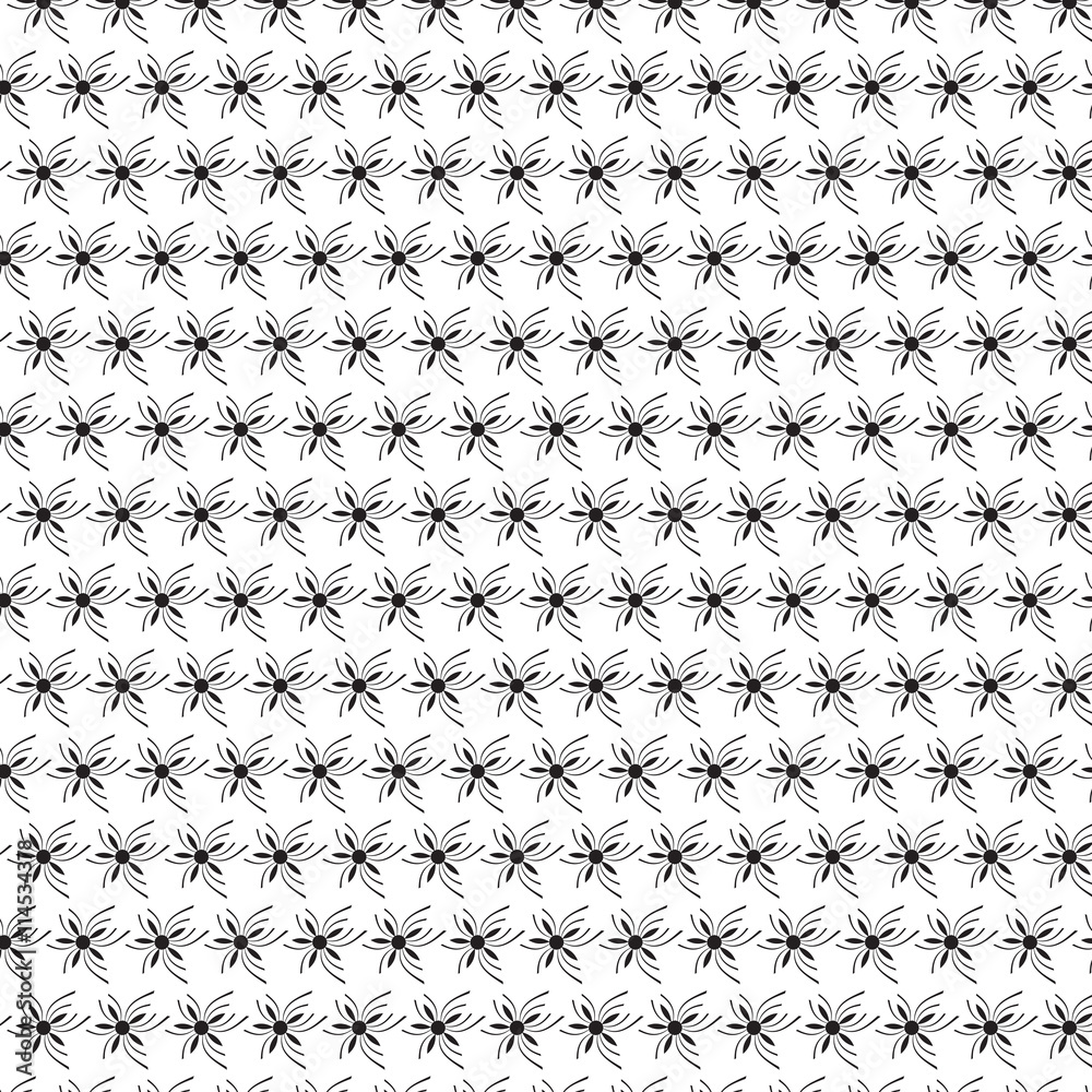 Abstract flower pattern Abstract flower pattern