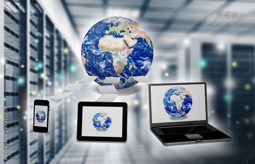 Computer Network. Stock Photo | Adobe Stock