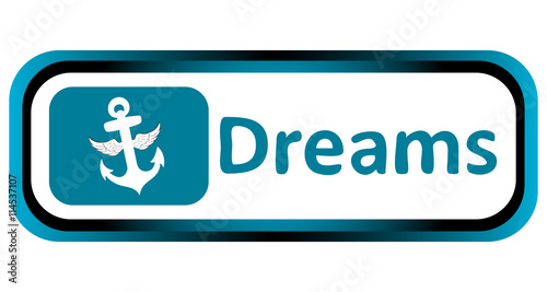 Long icon dreams and winged anchor