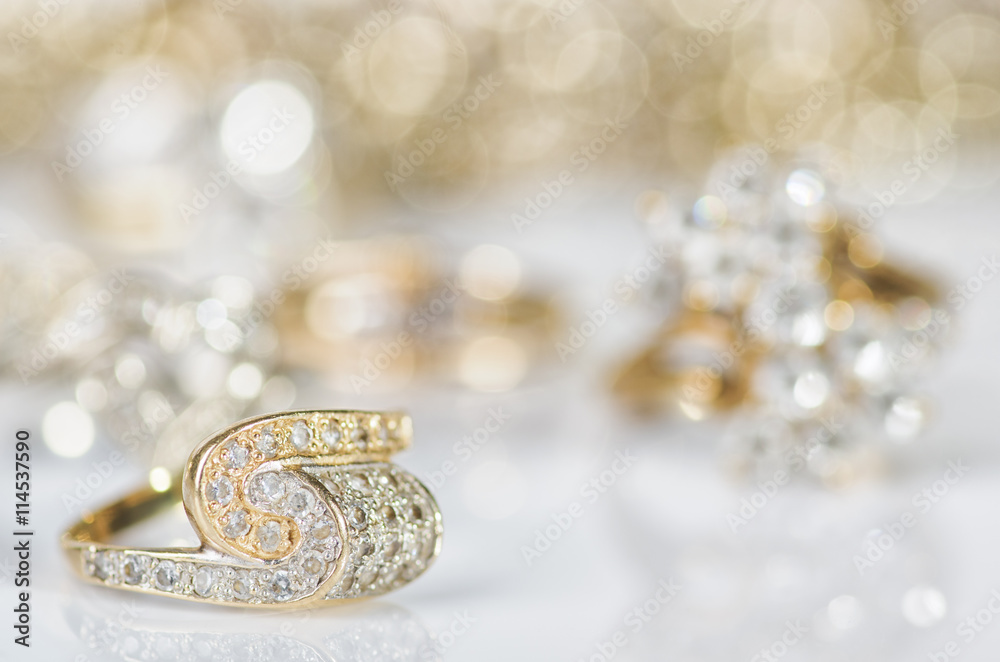 Gold jewelry. Gold jewelry.