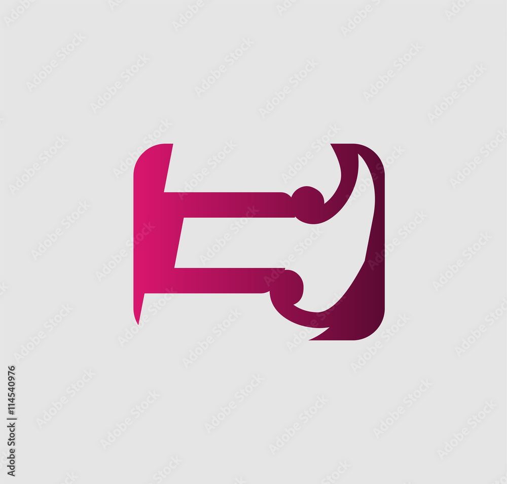 Fototapeta premium Number three logo.Logo 3 vector template 