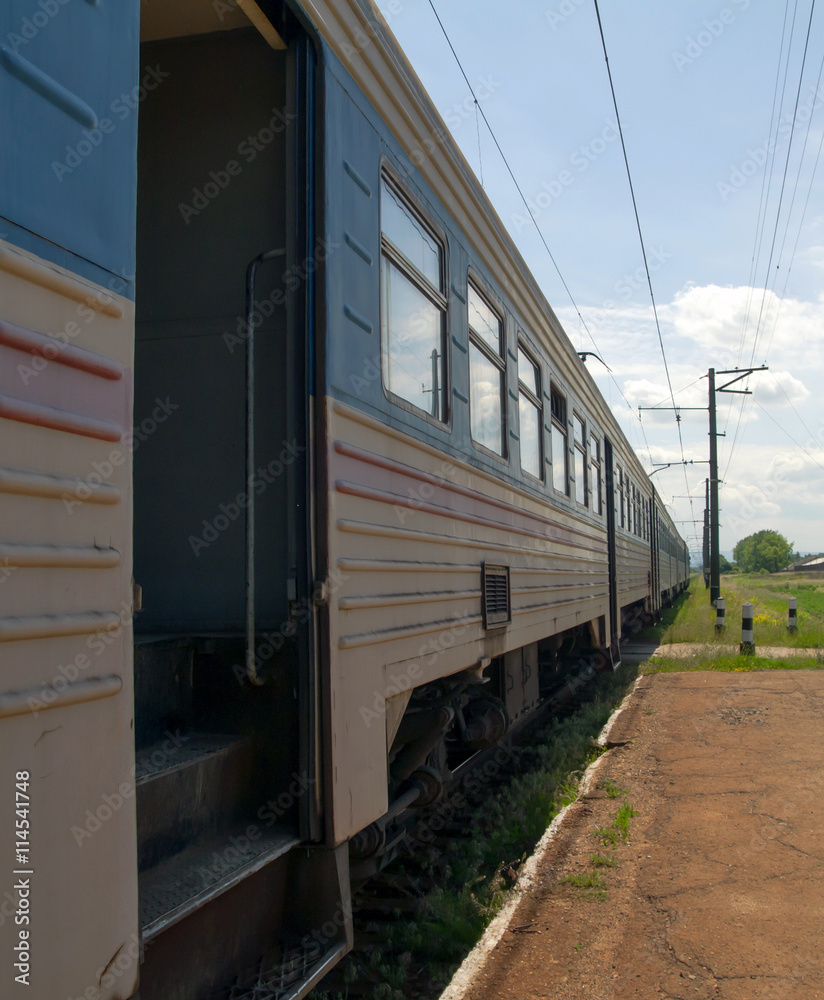 Obraz premium train doors