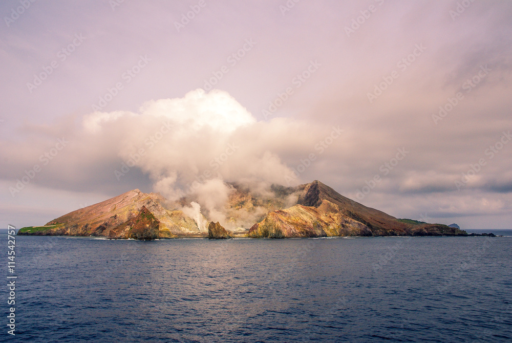 Fototapeta premium Vulkaninsel White Island