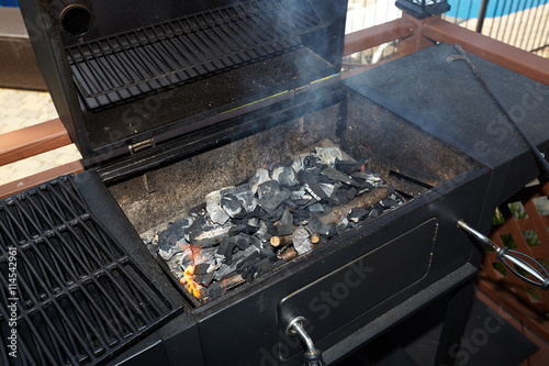 Barbecue grill.