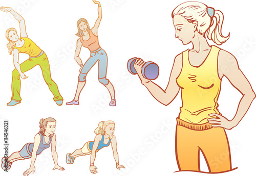 Fitness girls