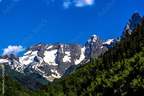 Wallpaper Mural горы Домбай Torontodigital.ca