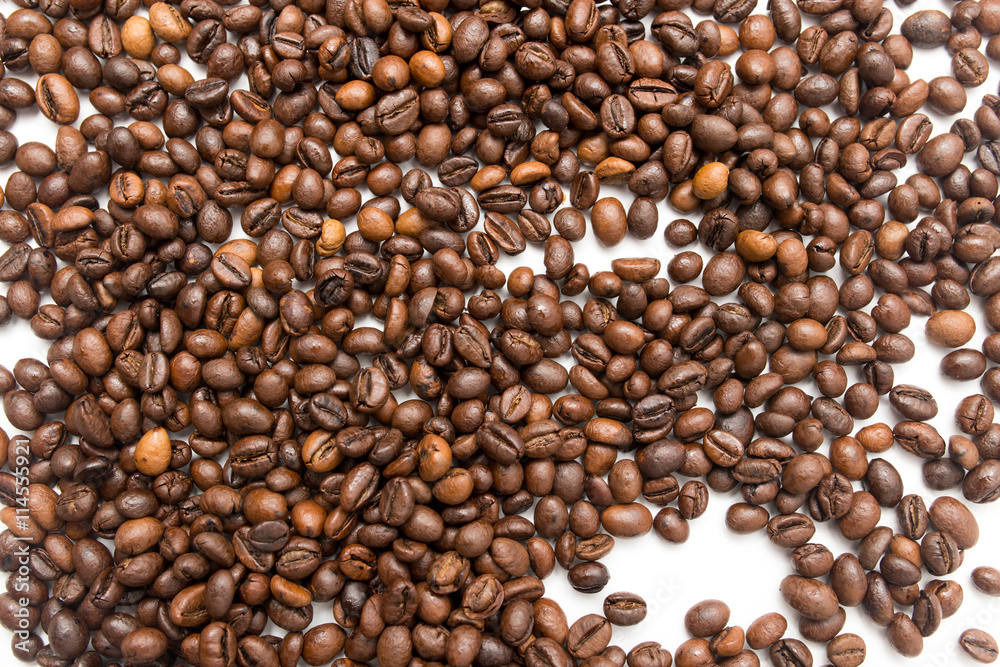 Fototapeta premium coffee beans as a background