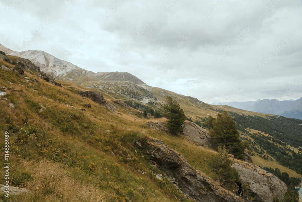 Fototapeta premium French Alps, Vanoise mountains