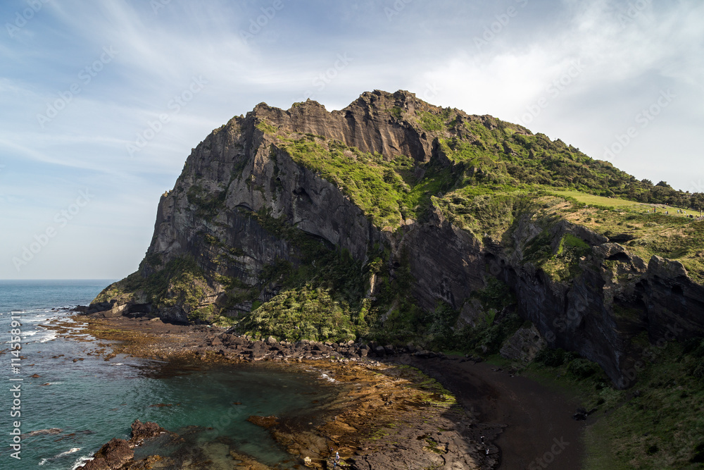 View of Seongsan Ilchulbong (