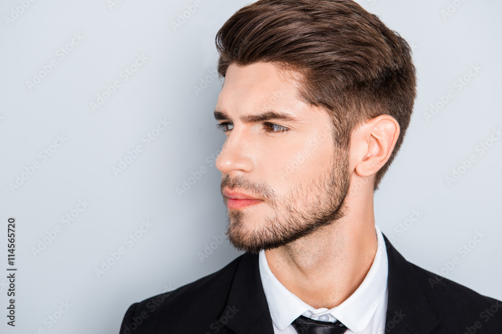 Portrait of handsome sexy young successful business man Portrait of handsome sexy young successful business man