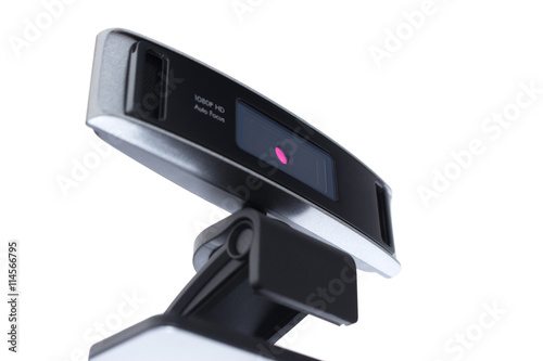 Web camera, webcam isolated on white background