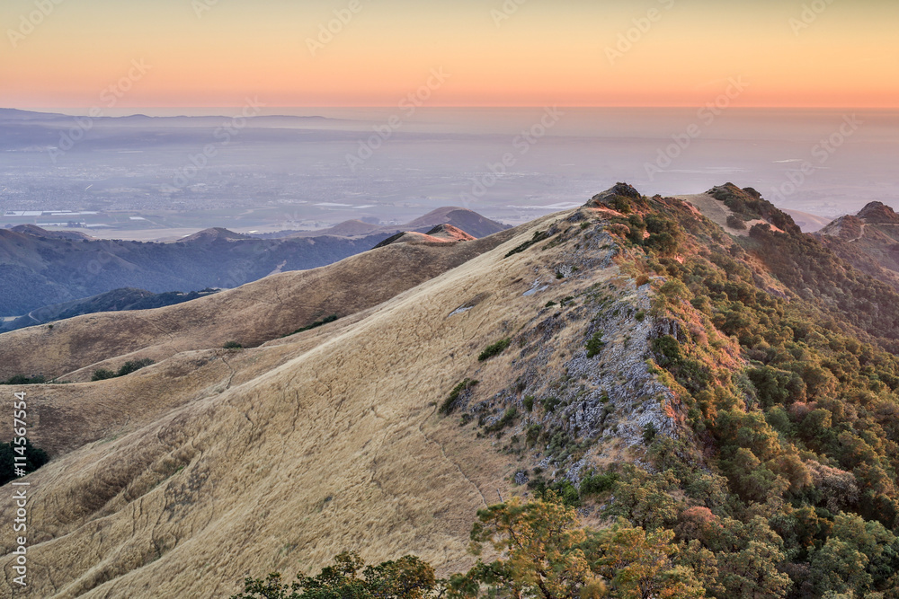 Fotka „Sundown at Fremont Peak State Park. San Benito County ...