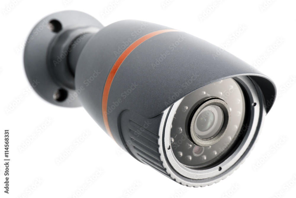 IP camera, security surveillance ip-cam isolated on white IP camera, security surveillance ip-cam isolated on white