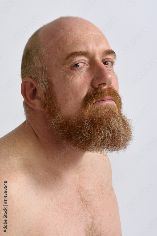 Obraz premium Portrait of red headed man