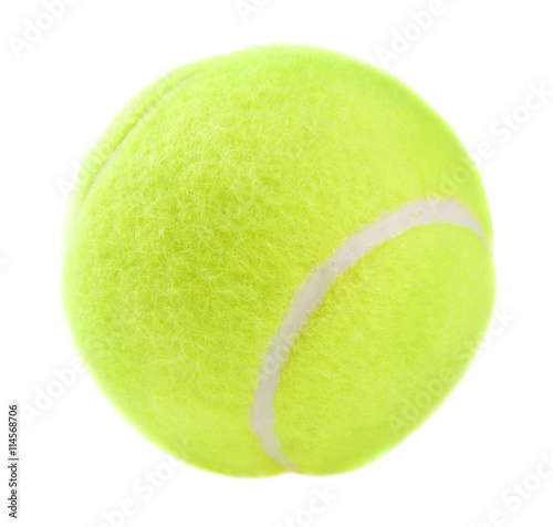 tennis ball isolated on white background  © Alexstar