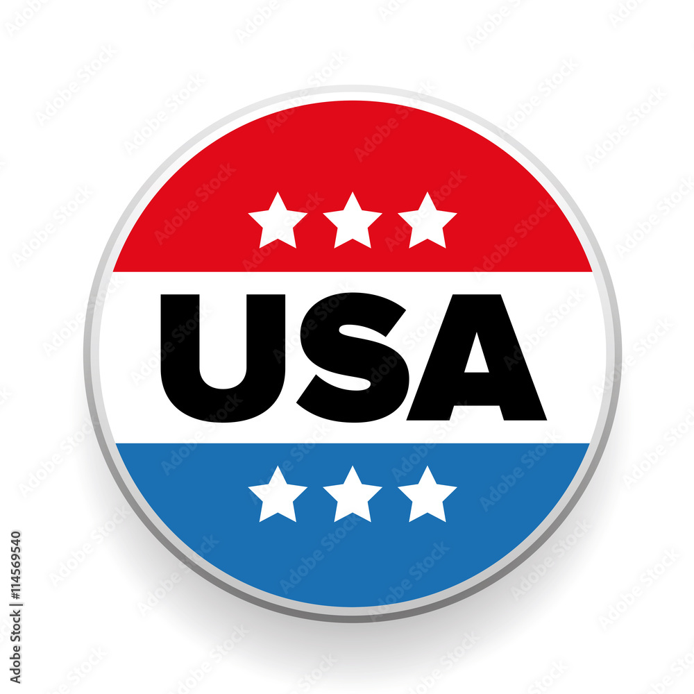 United States Election Vote Button or badge United States Election Vote Button or badge