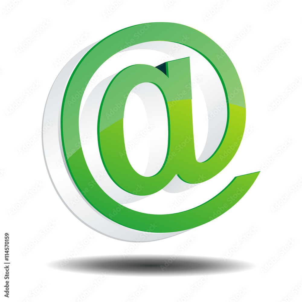 Website At Icon 3D a monkey Green Color Website At Icon 3D a monkey Green Color