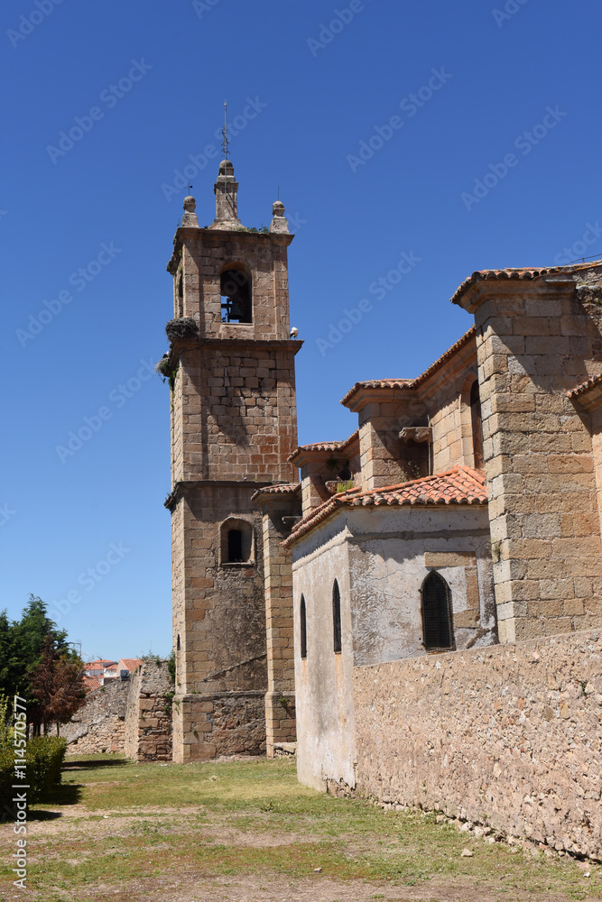 Church Lady Rocamador, Valencia de Alcantara, Caceres province,