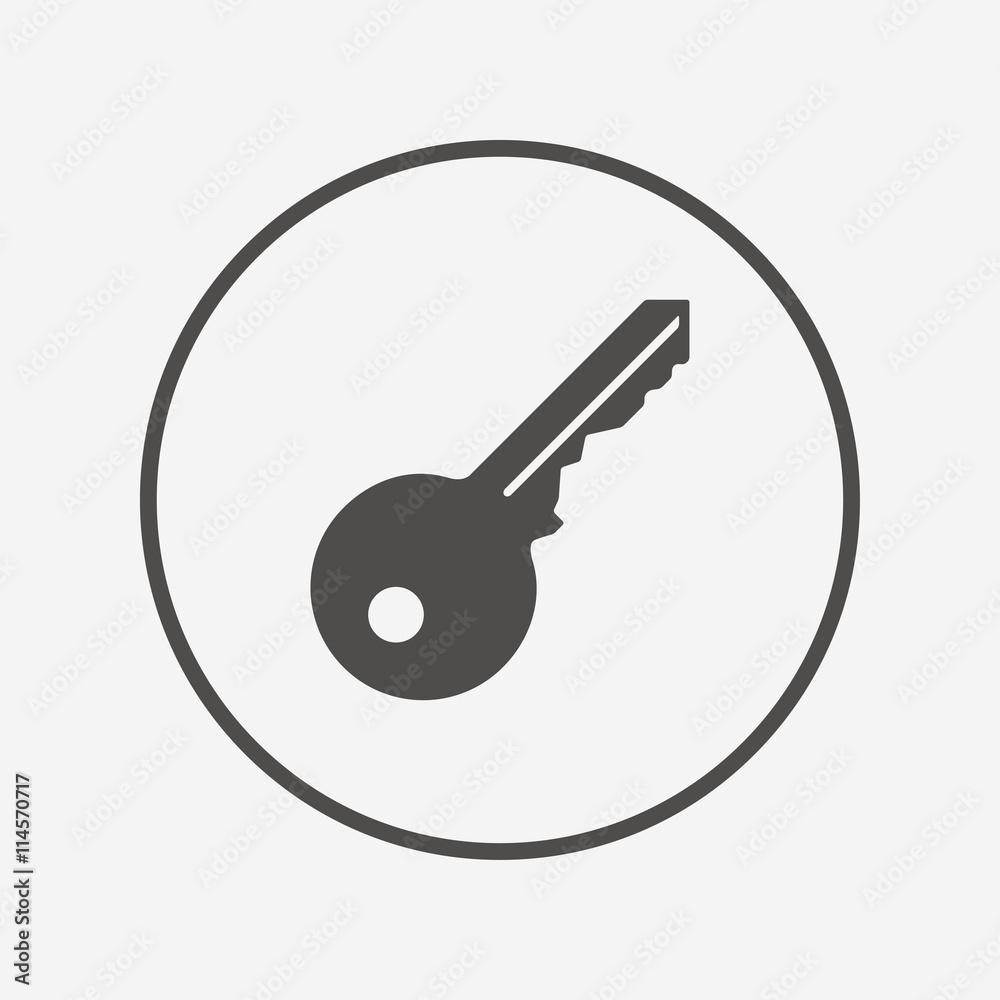 Key sign icon. Unlock tool symbol. Key sign icon. Unlock tool symbol.
