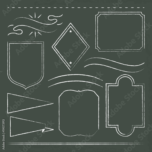 フレーム・黒板