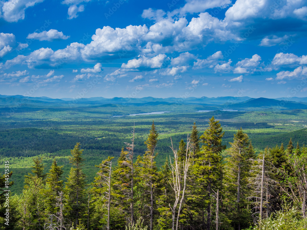 Panaroma of Adirondack Mountains Panaroma of Adirondack Mountains