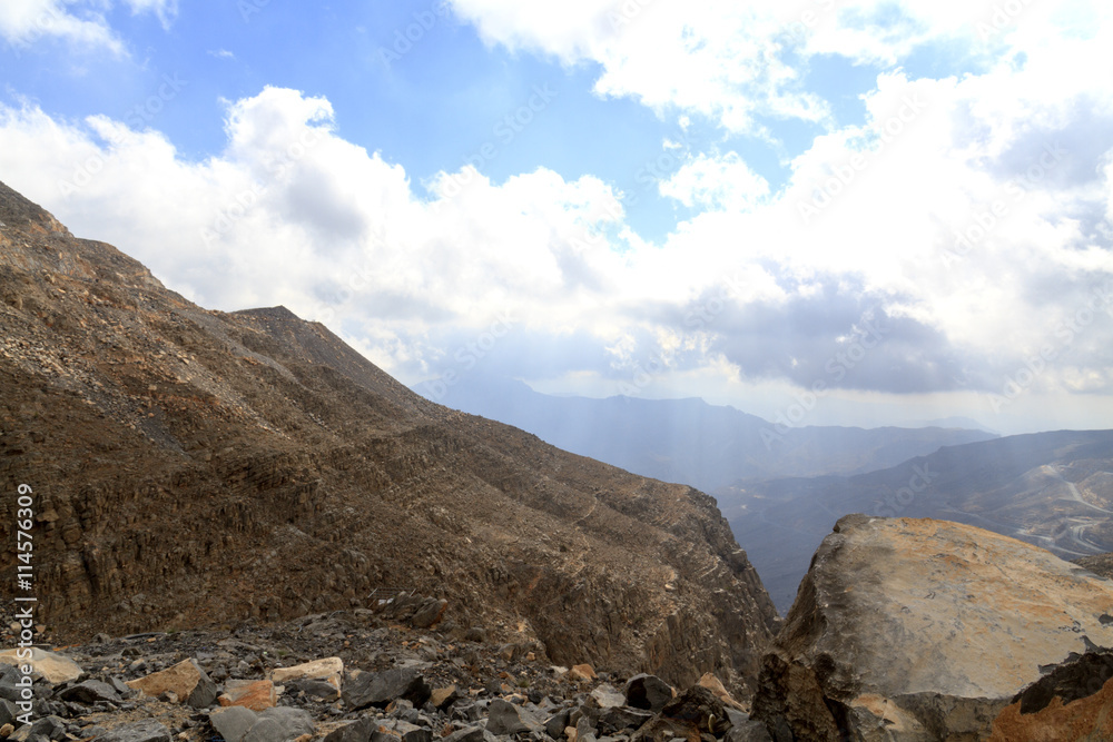 Jebel Al Jais Mountain, Highest Mountain in UAE.