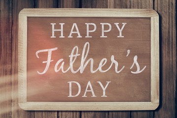 Composite image of happy fathers day