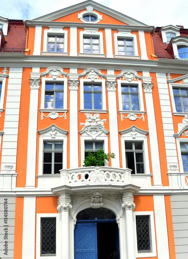 Altstadt von Görlitz Flächendenkmal der Architekturgeschichte Stock
