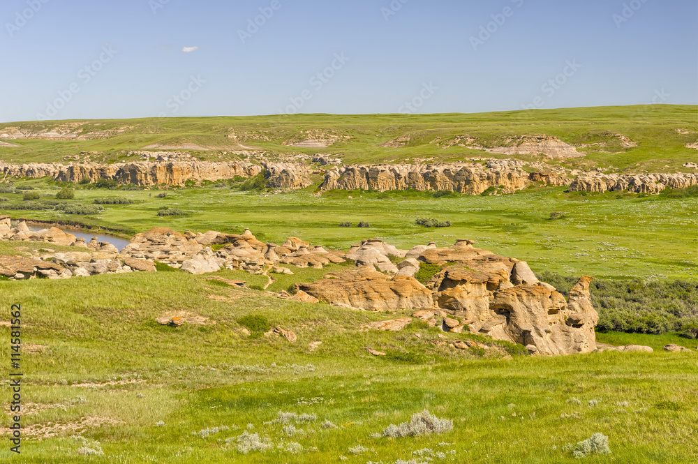 Writing on Stone Provincial Park