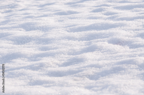 Clear snow background