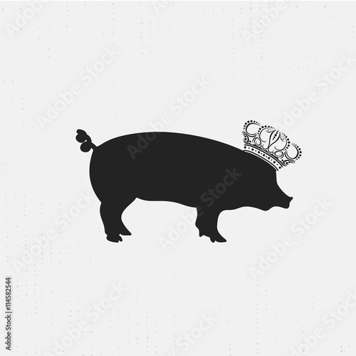 cochon vecteur