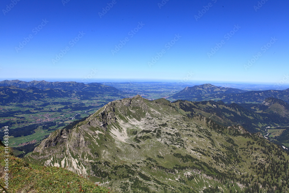 Fototapeta premium Allgäuer Panorama