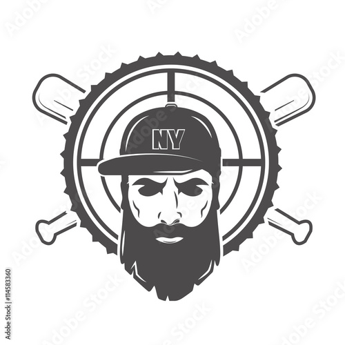 emblem gangsta vector