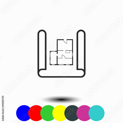 Plan icon. 