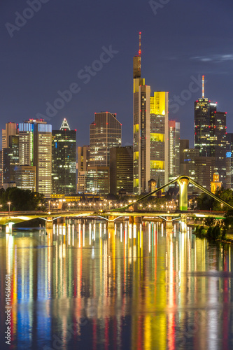 Germany Frankfurt skyline