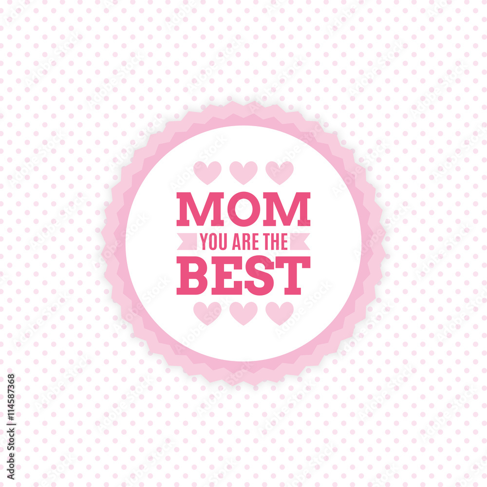 Mother Day label